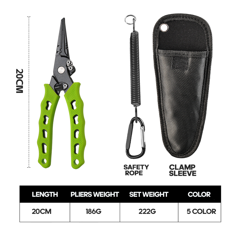 Alicate de Pesca TAIYU 5 Cores - Fishing Line Cutter avaliação e preço